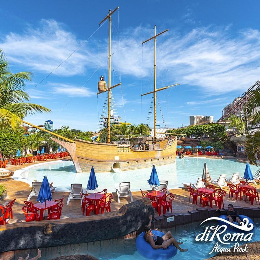 Hotel Diroma Fiori Com Um Dia De Acesso No Acqua Park Diroma Caldas Novas Dış mekan fotoğraf